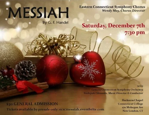 Handel's Messiah with Eastern Connecticut Symphony and Chorus