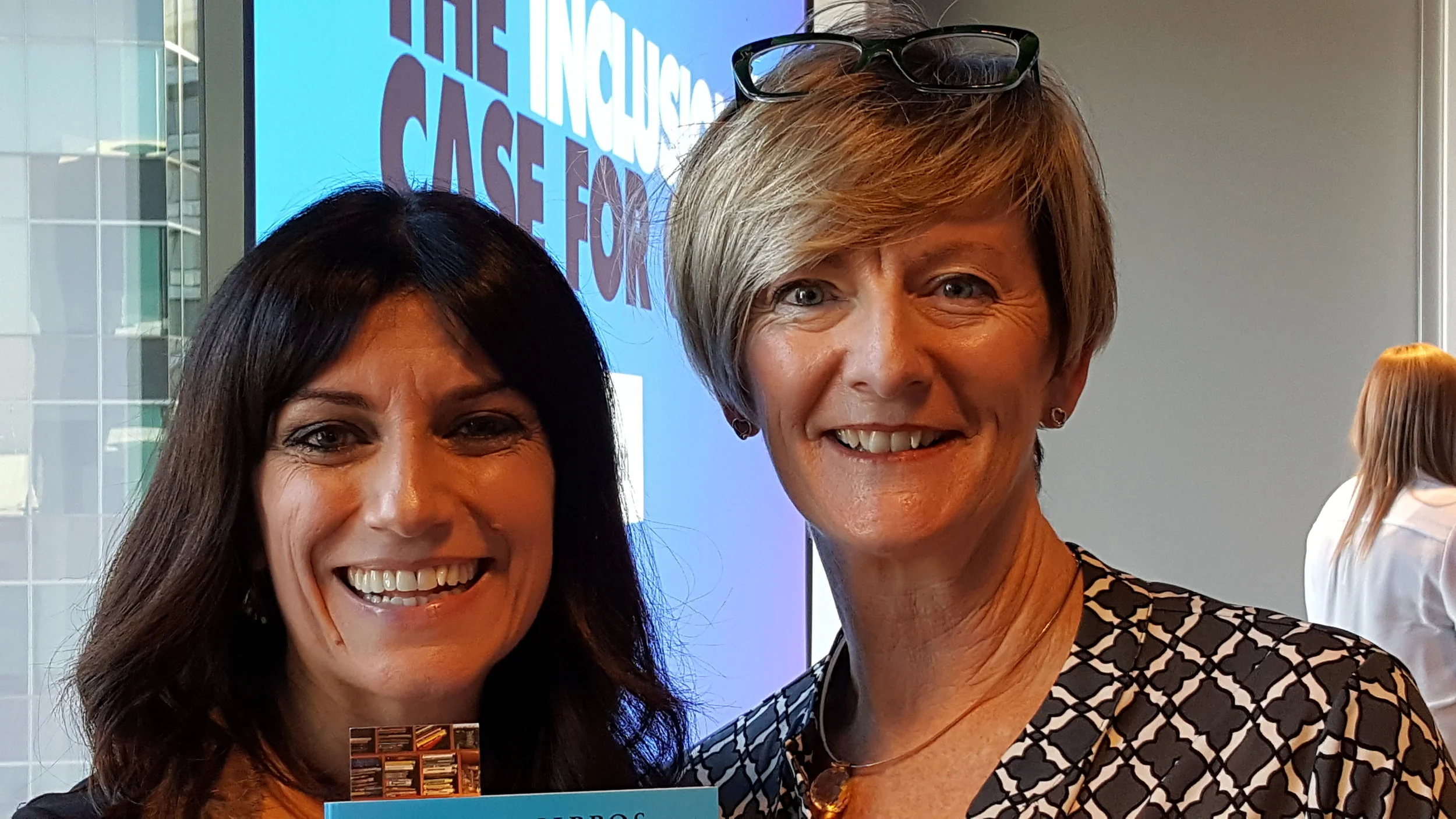 Receiving my copy of Breaking The Mould from Author, Angela Pippos