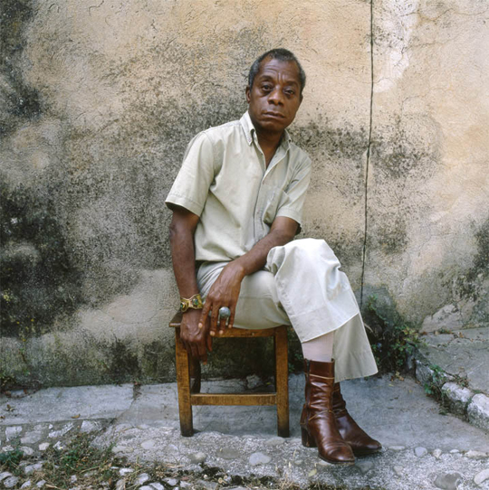 Photo of James Baldwin