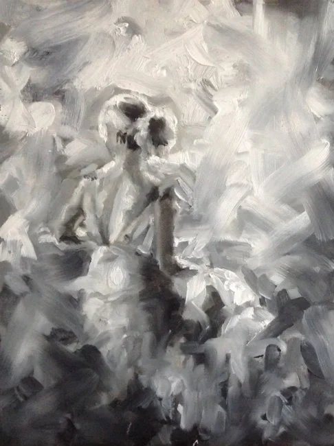 Study #3 Oil on linen panel.