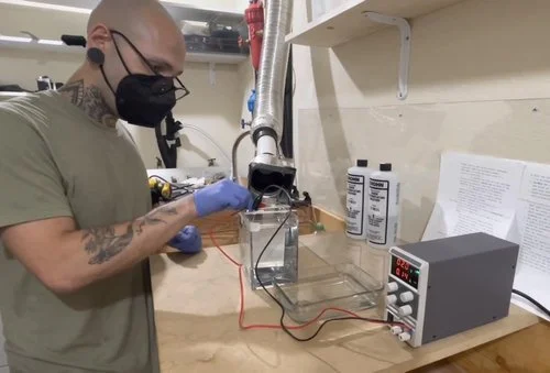 TUTORIAL: SILVER ELECTROPLATING COPPER FOR DAGUERREOTYPE