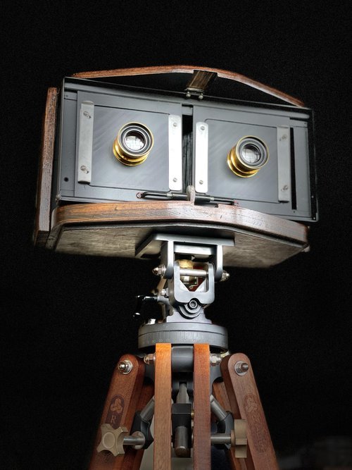 Building a 4x5 stereo camera