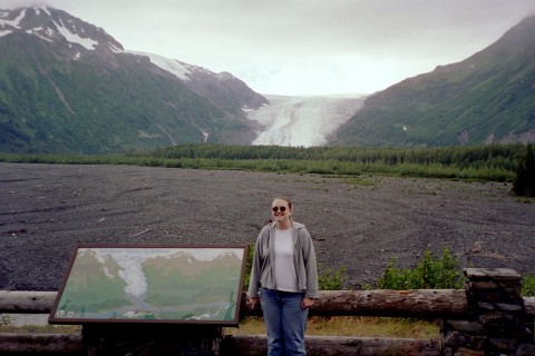 Me at Exit Glacier, 2003