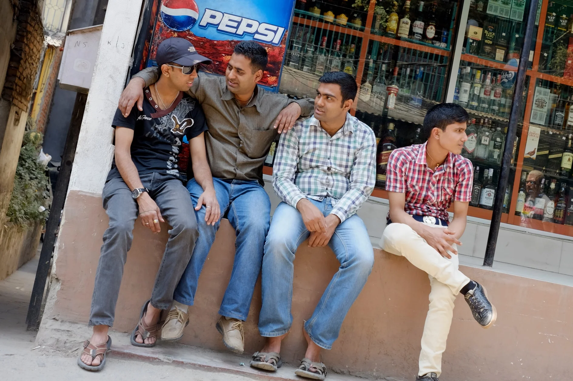 Friendship.  Katmandu, Nepal.