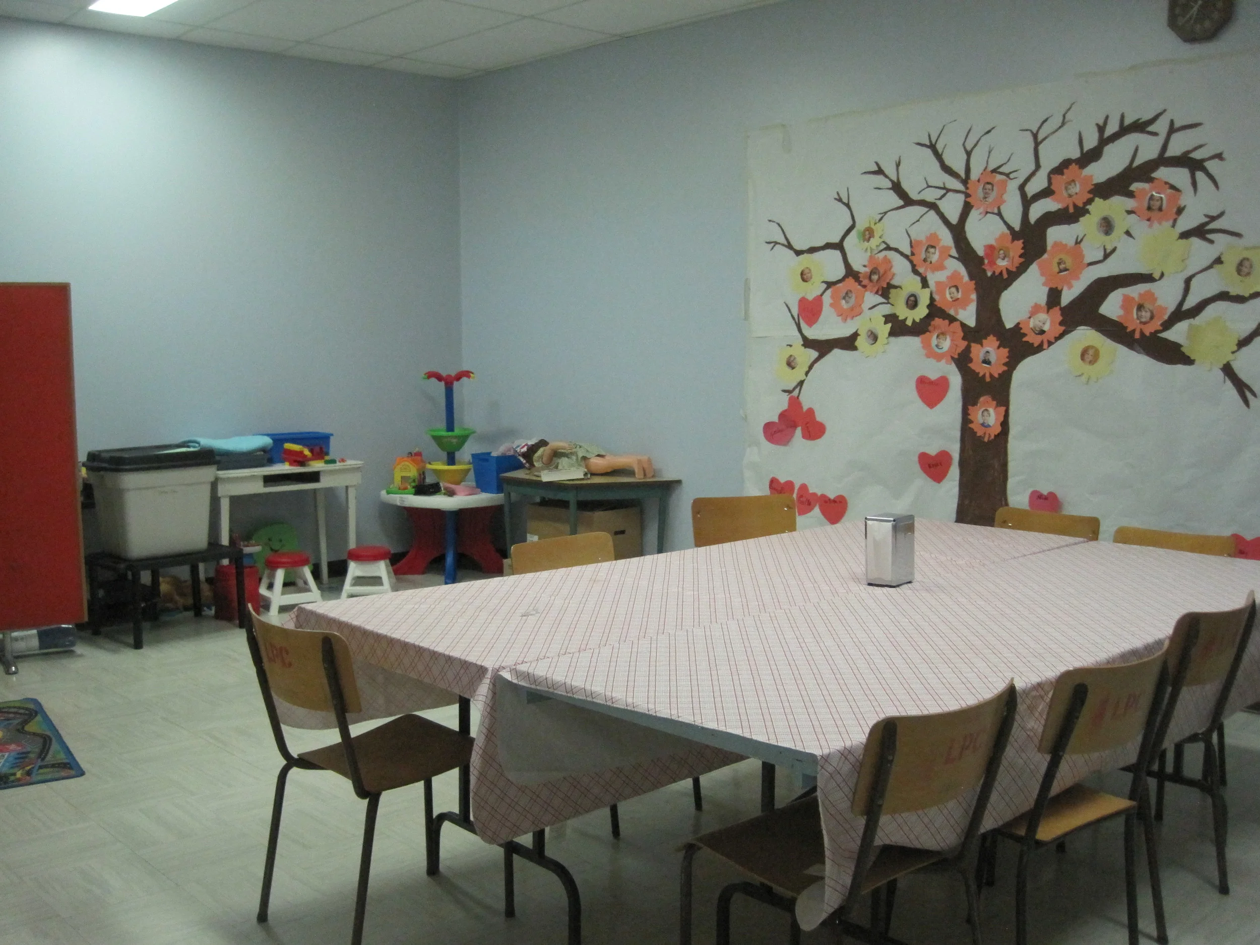 This is our Grade 1-4 Sunday School room!
