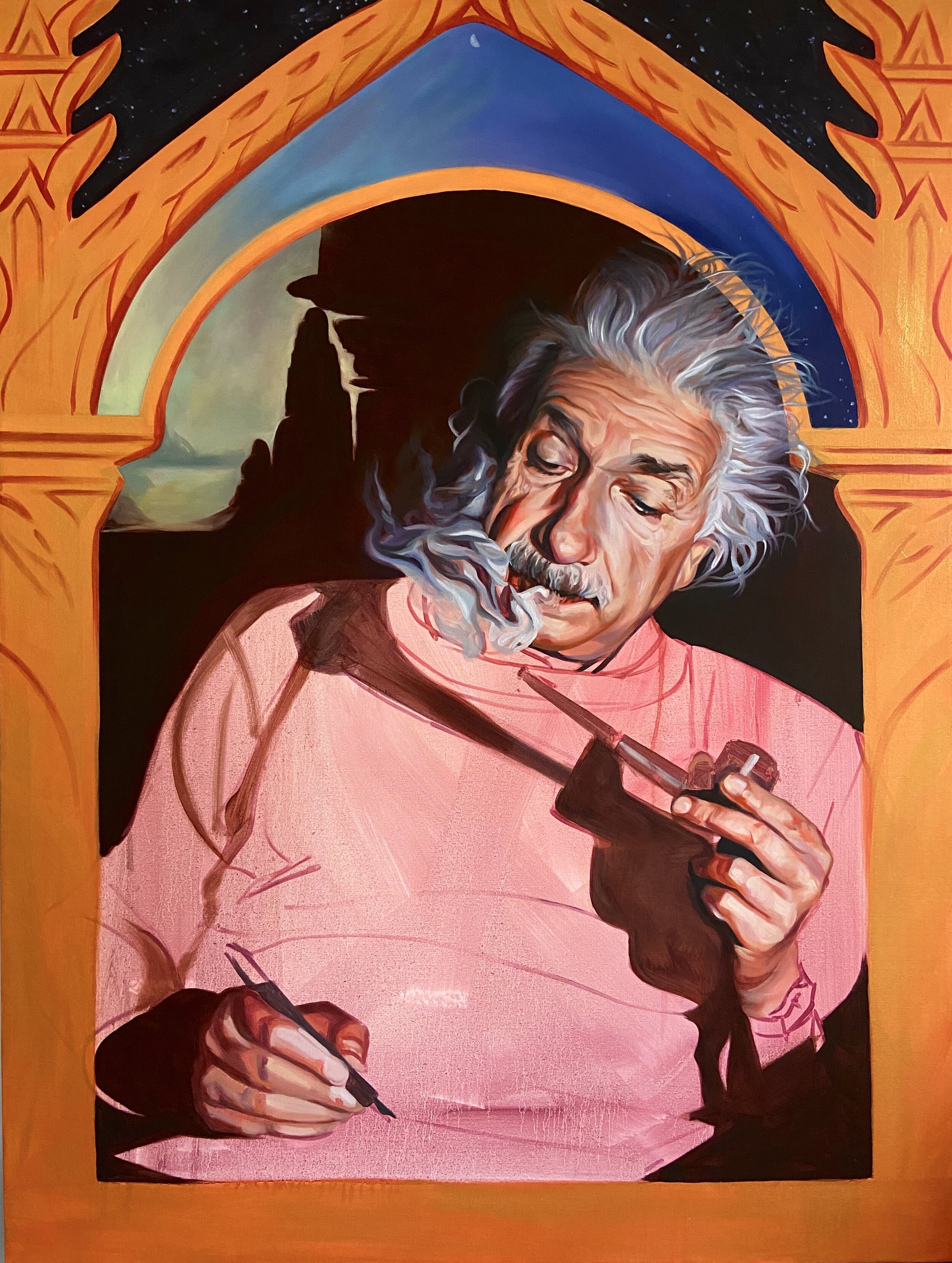 Einstein as Saint Jerome