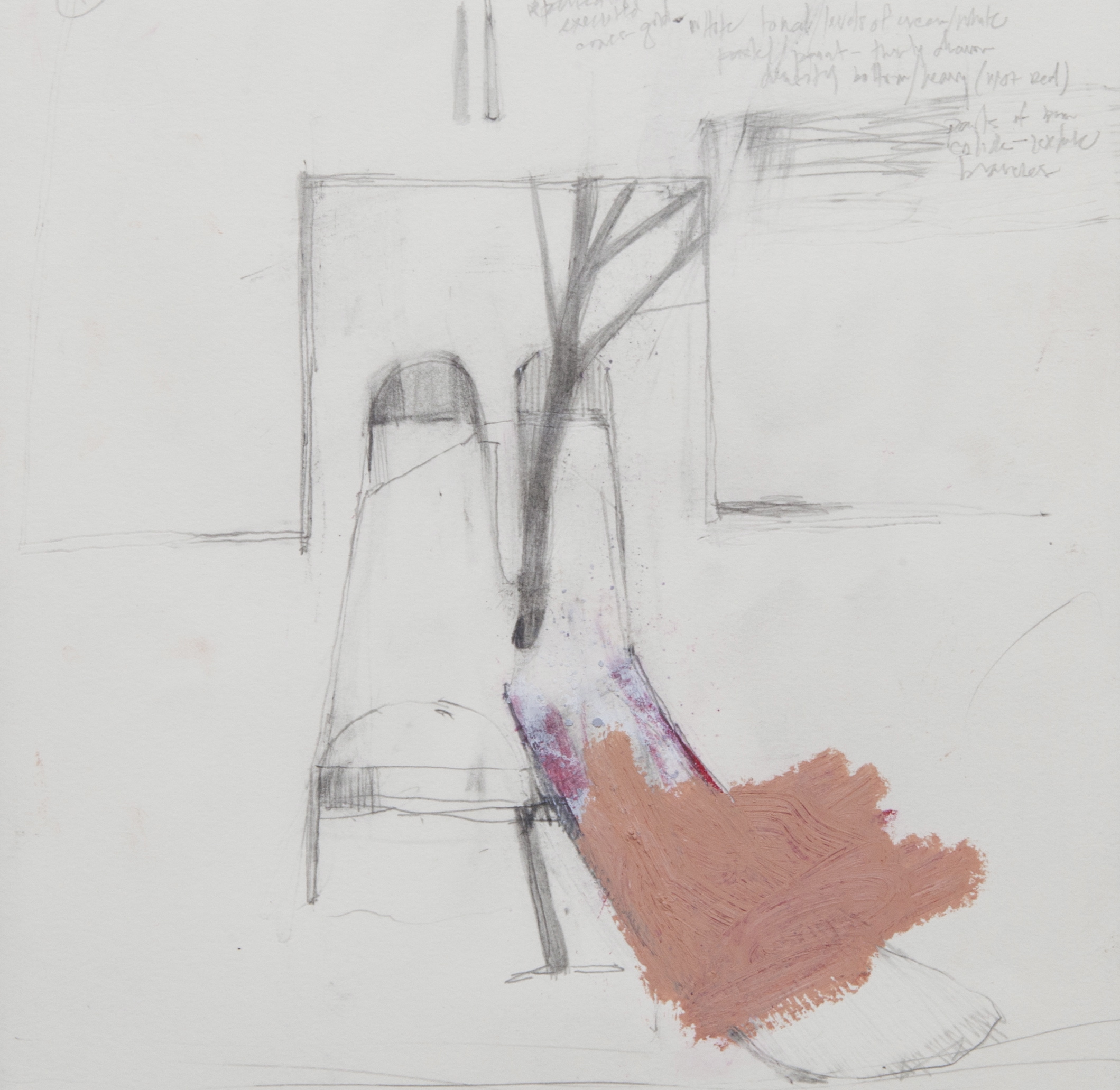 bed and tree study | 2013