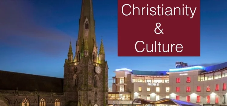 St. Martin's Church and Bull Ring Shopping Center, Birmingham England