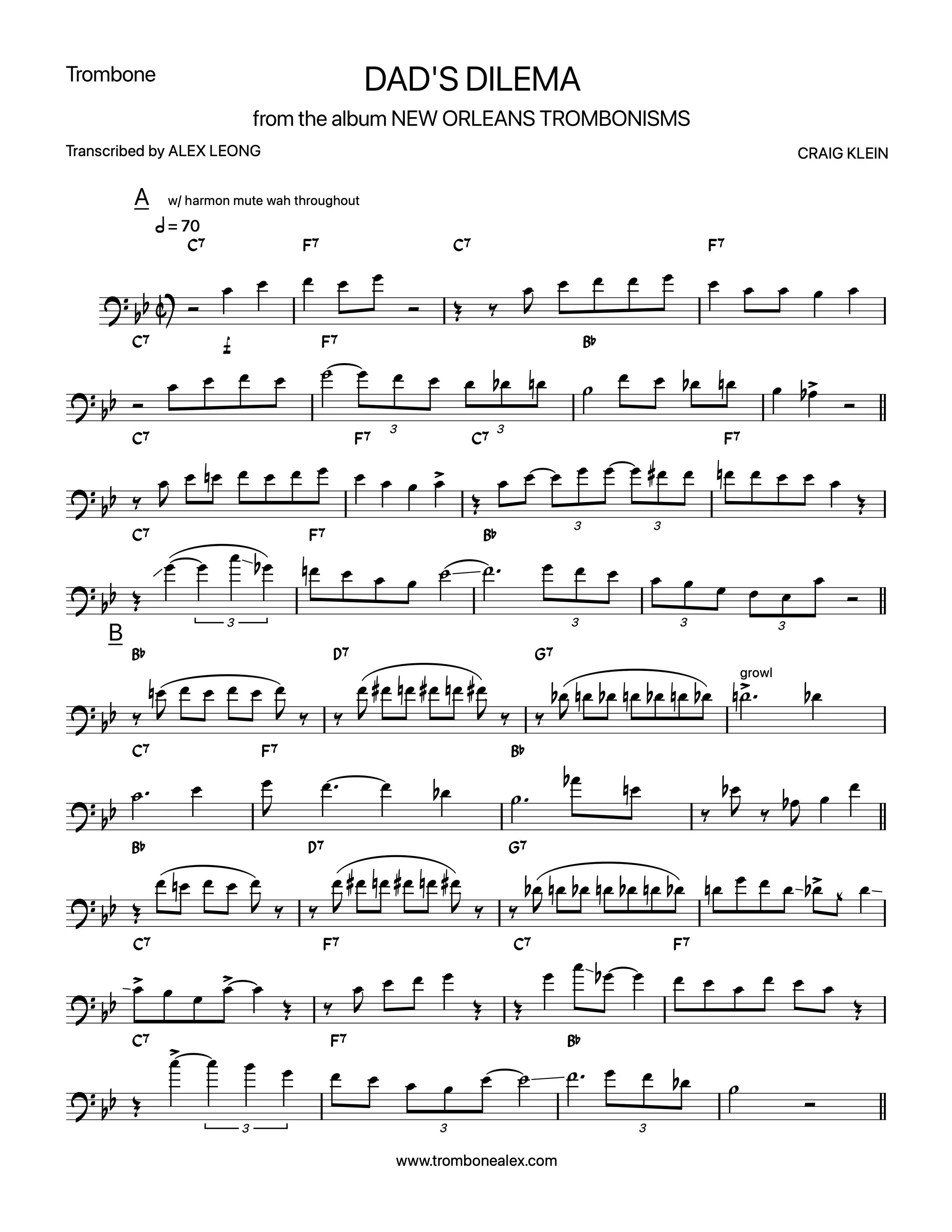 "Dad's Dilemma" - Craig Klein