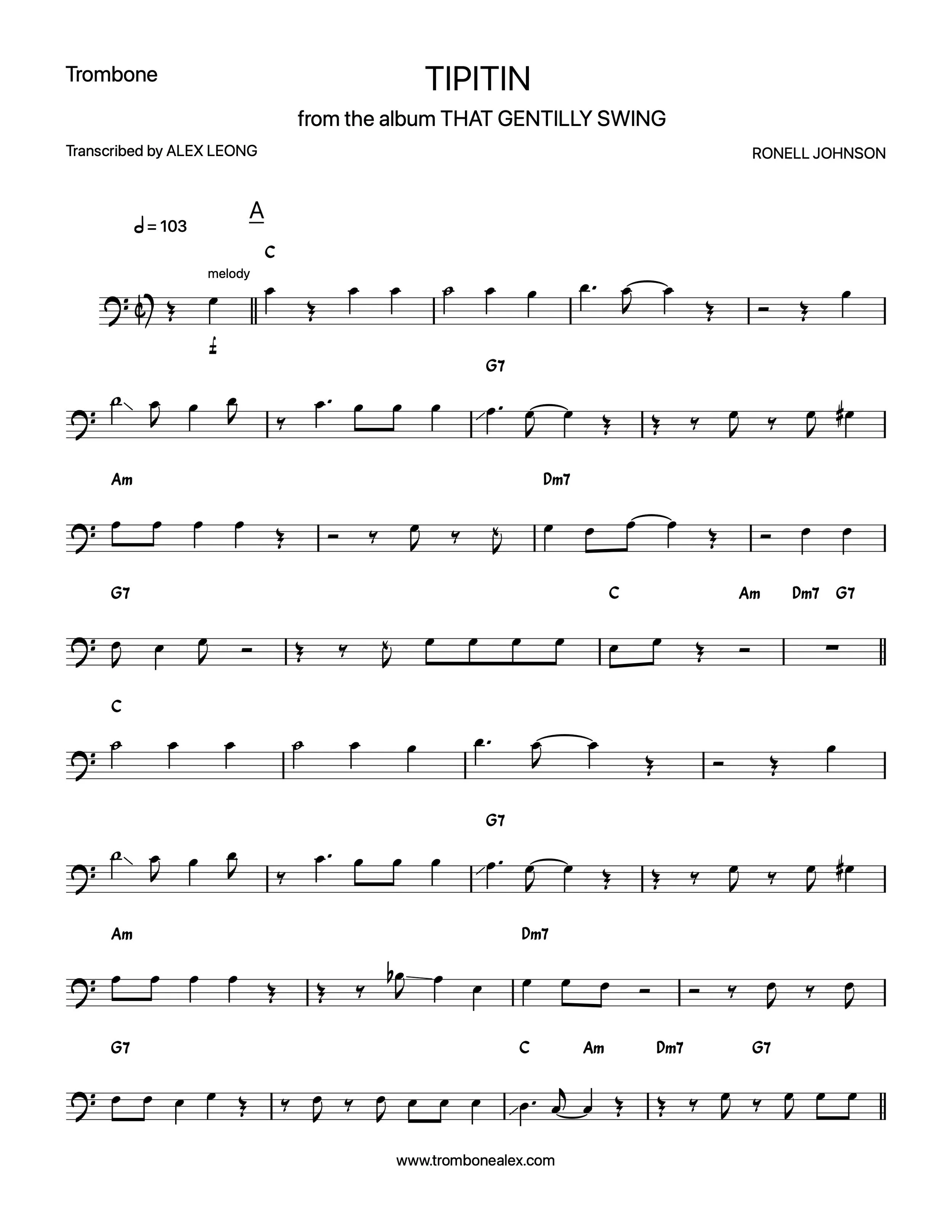 "Tipitin" - Ronell Johnson