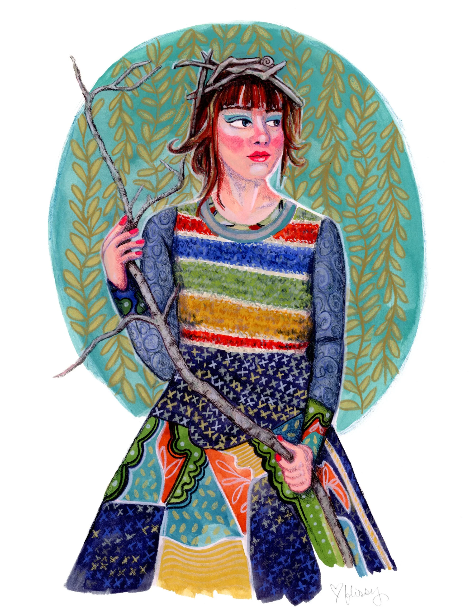Jess as Woodland Nymph, 2026