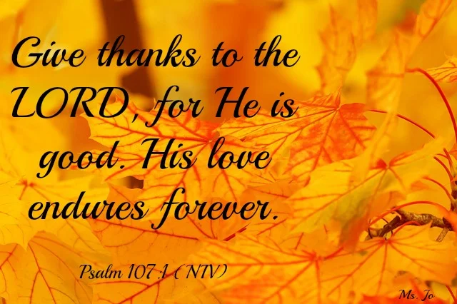 Nov 26 - Thanksgiving Eve Service - 6:30pm