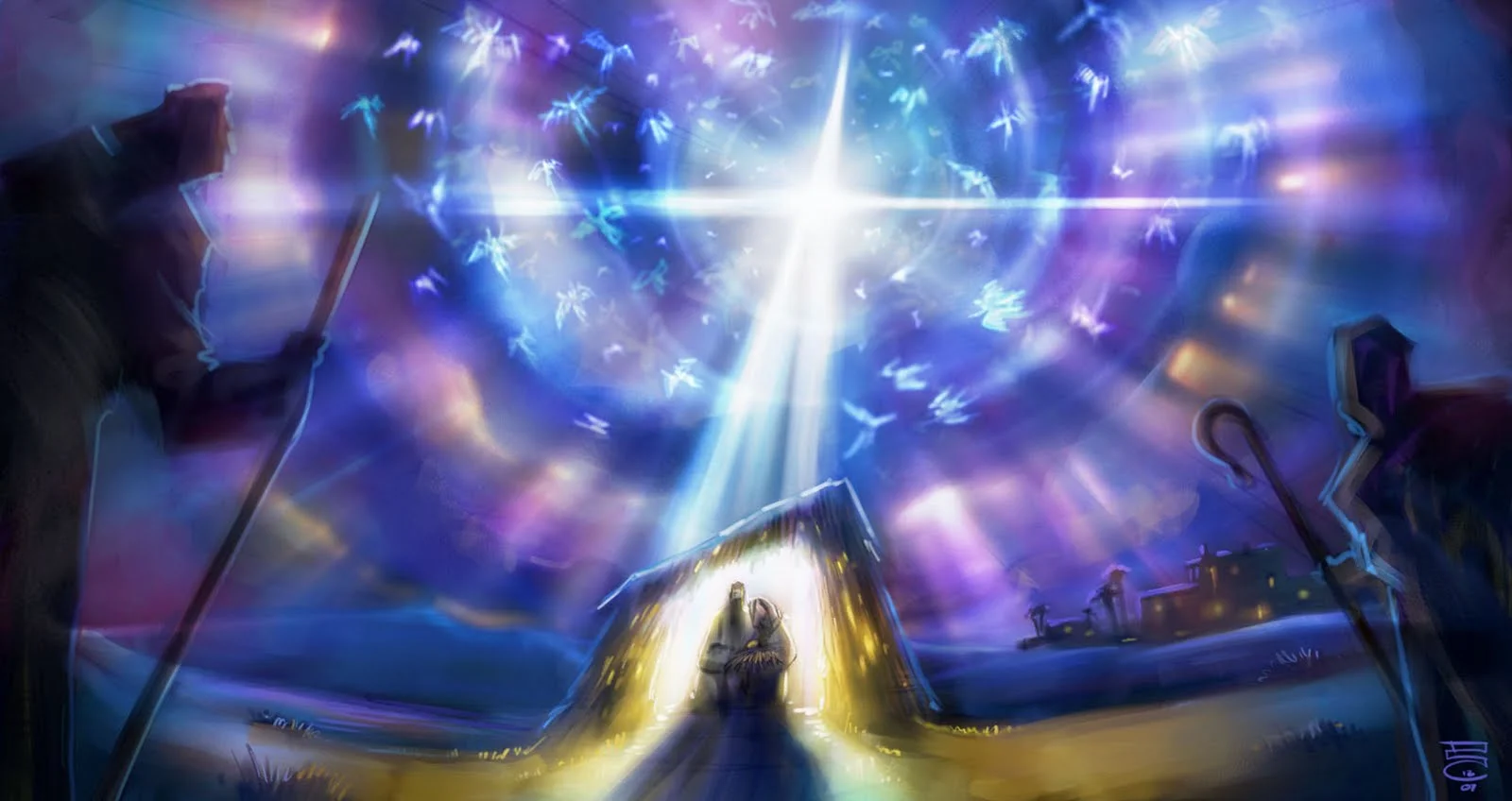 Christmas is upon us - Let us go and worship him!