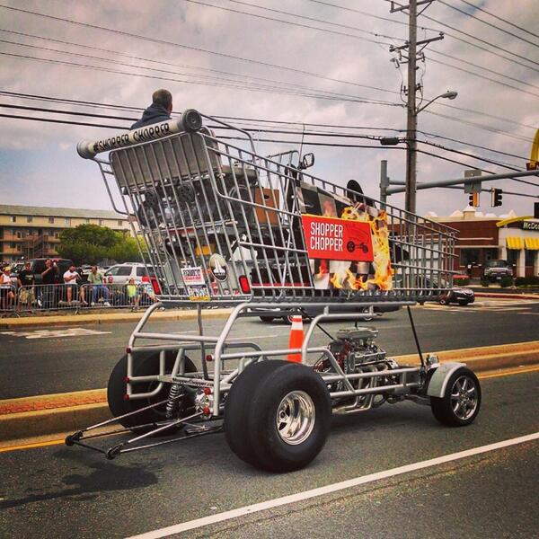 Giant Shopping Cart