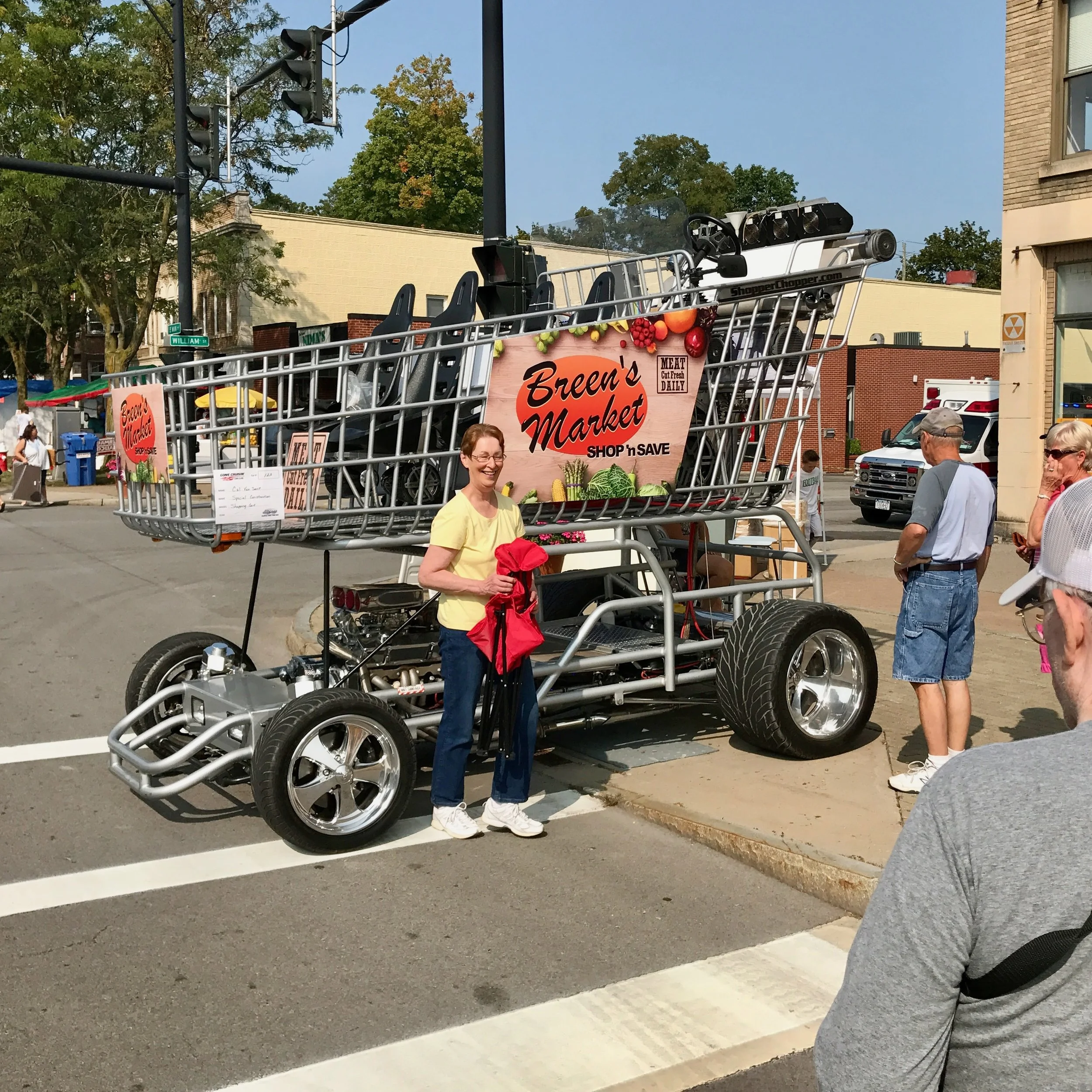 Giant Shopping Cart