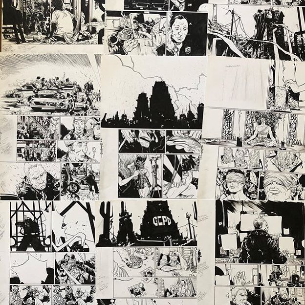 BMYR100&ndash;tomorrow 6/12/18 @felixcomicart releases a new collection of batman year 100 original art 10am PST. Since these are mainly pages without Batman or with Bats in 1 or 2 panels only, we can offer them at lower rates than the splashier, ico