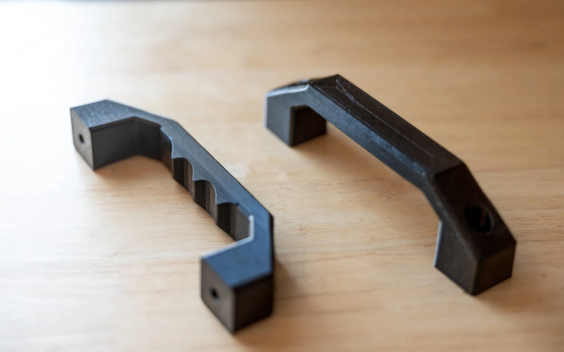 FDM-Printable Pull Handle for Resin Printers