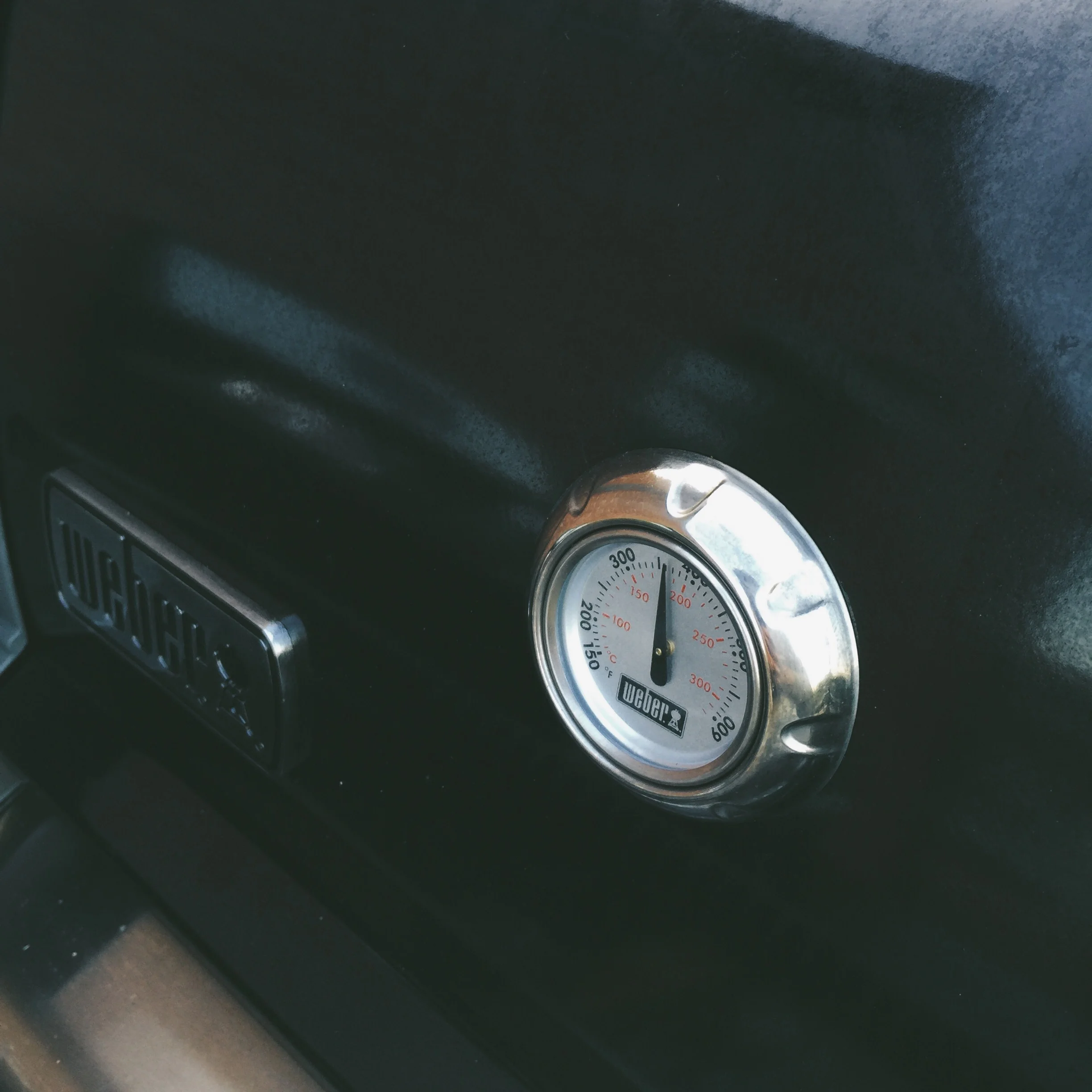 Hood-based Temp Gauge
