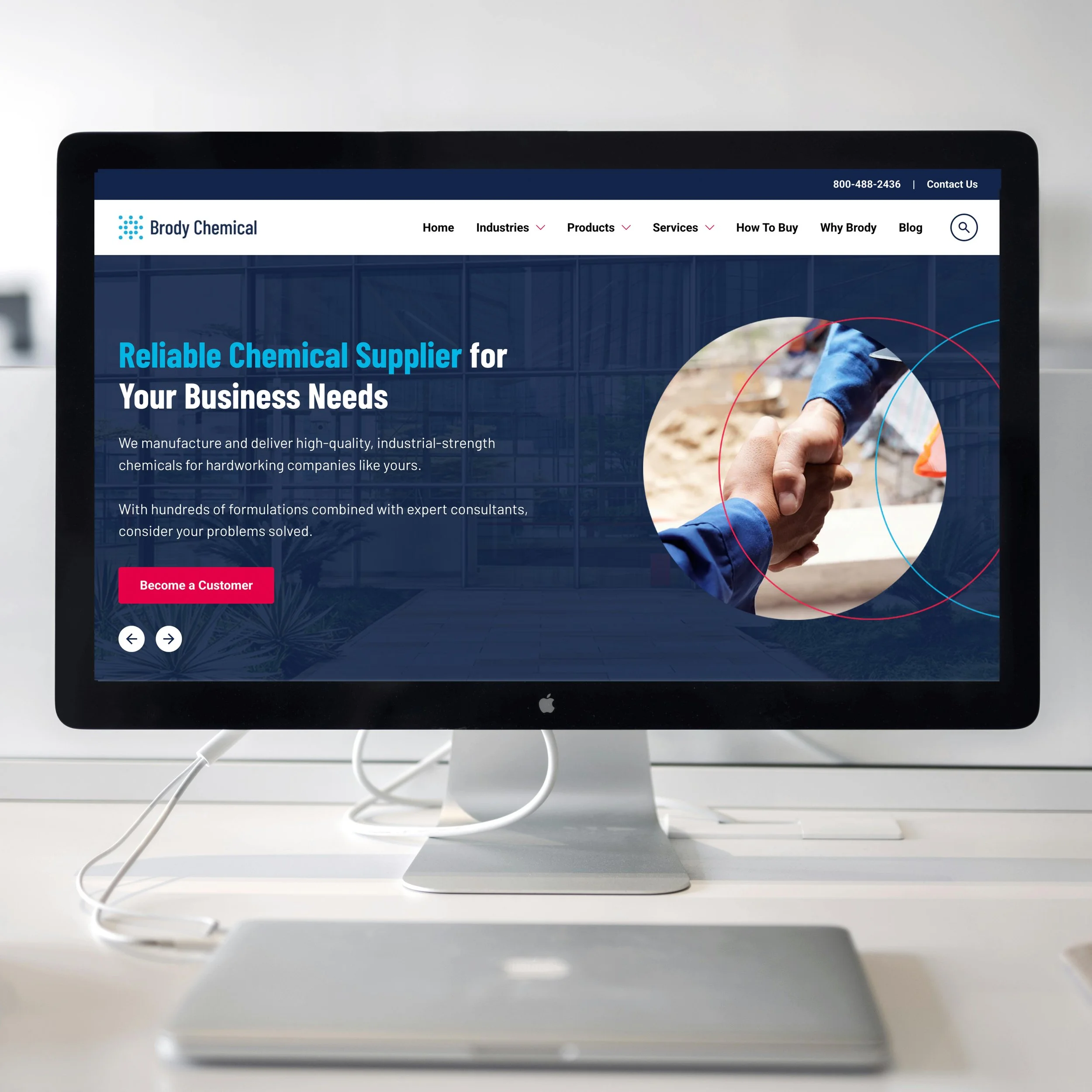 Brody Chemical Rebrand &amp; Website Build