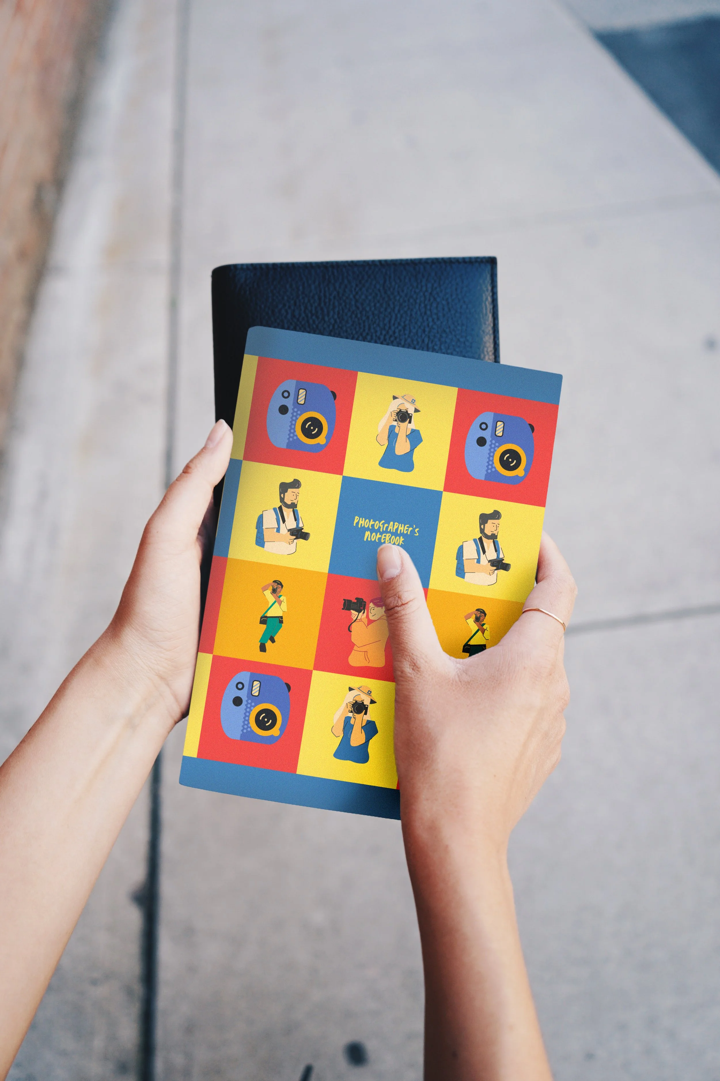 Artist-designed notebooks and creative tools