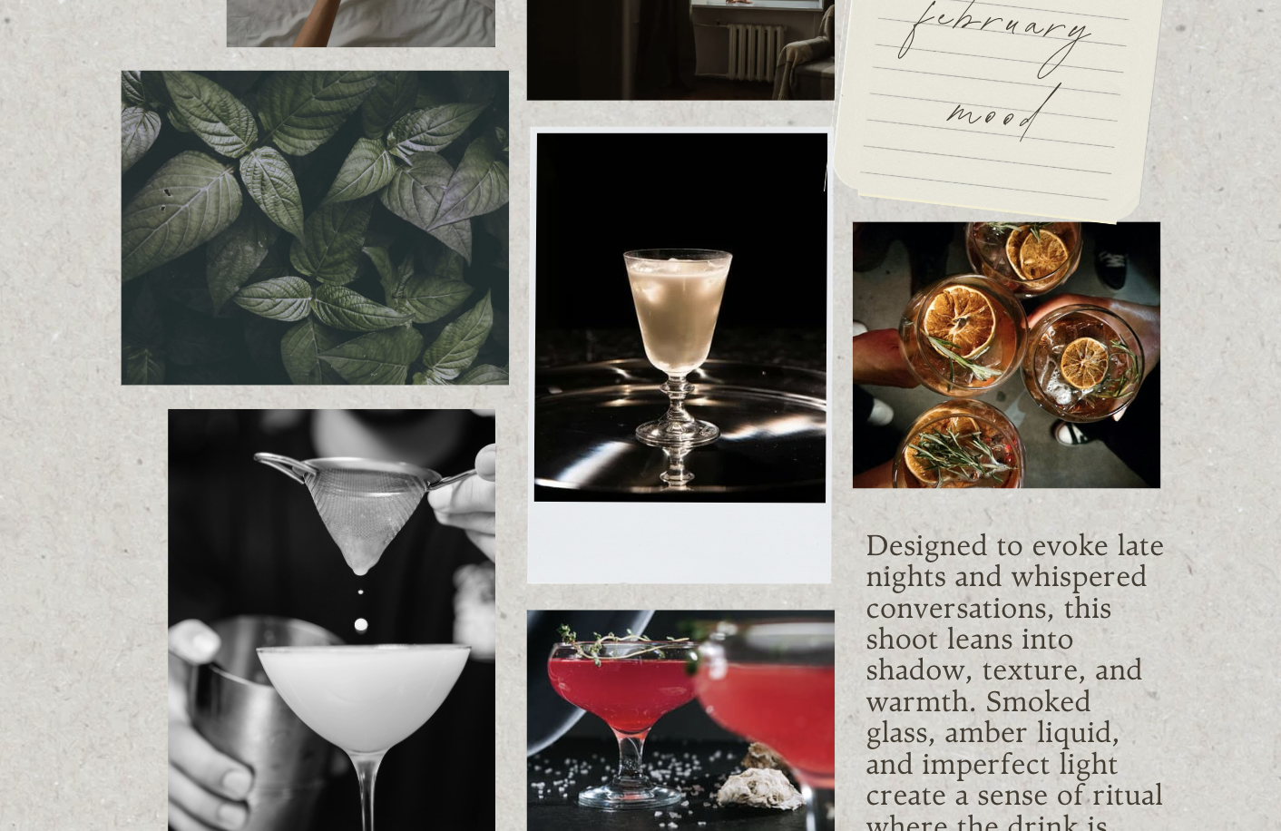 moody cocktail inspiration salt lake photographer