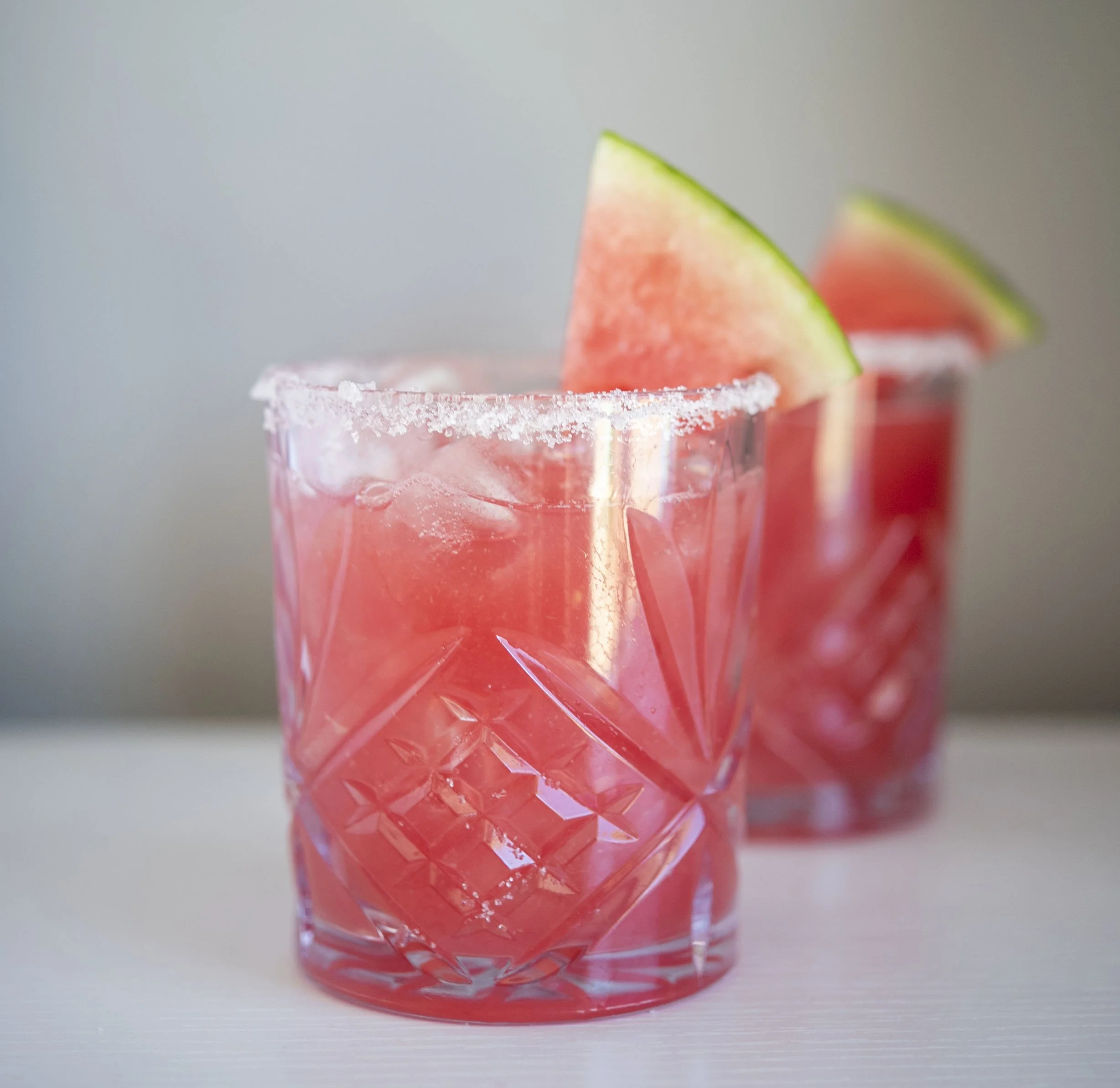 salt lake photography of a cocktail with watermelon garnish