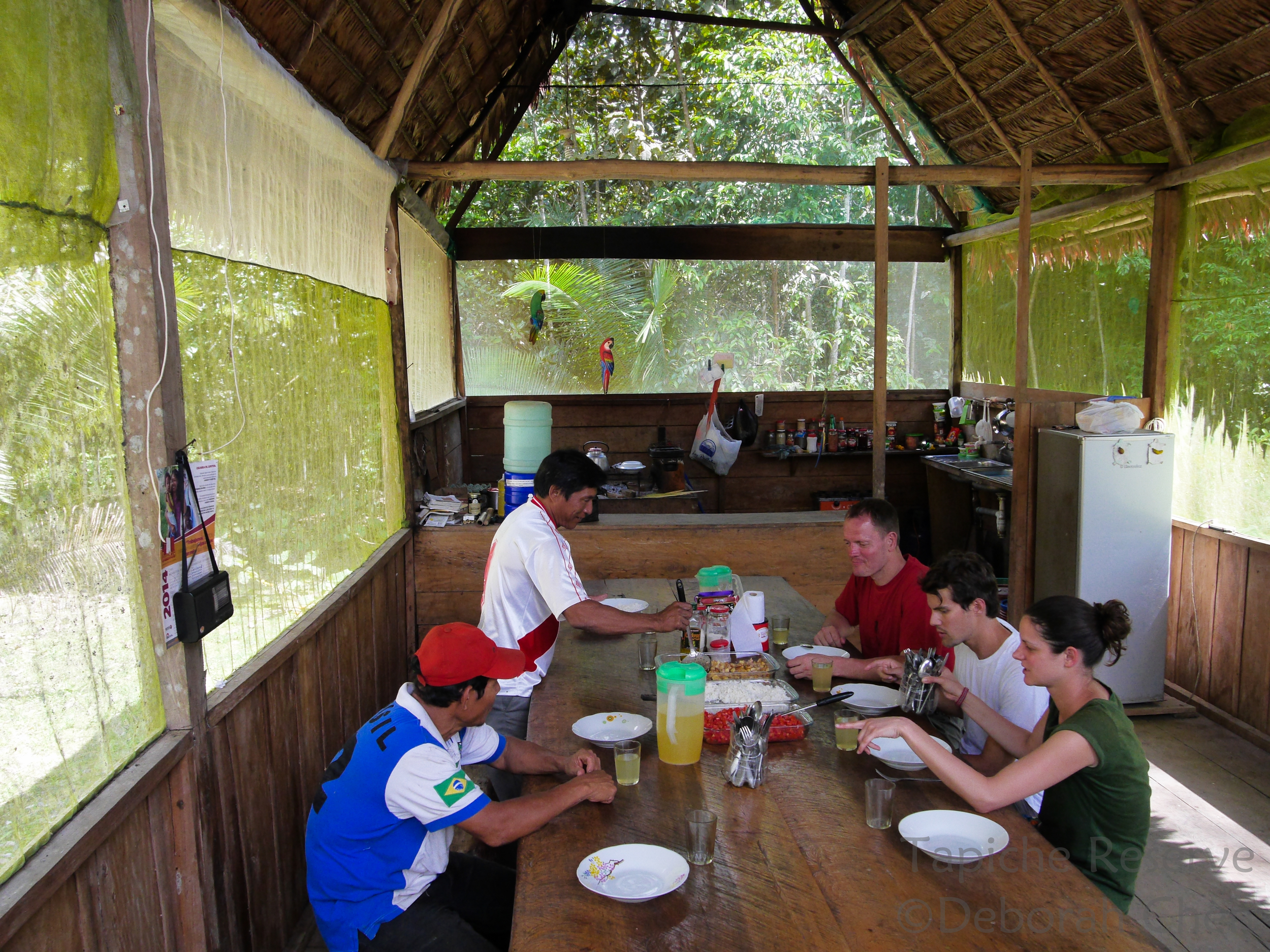 Kitchen and dining area