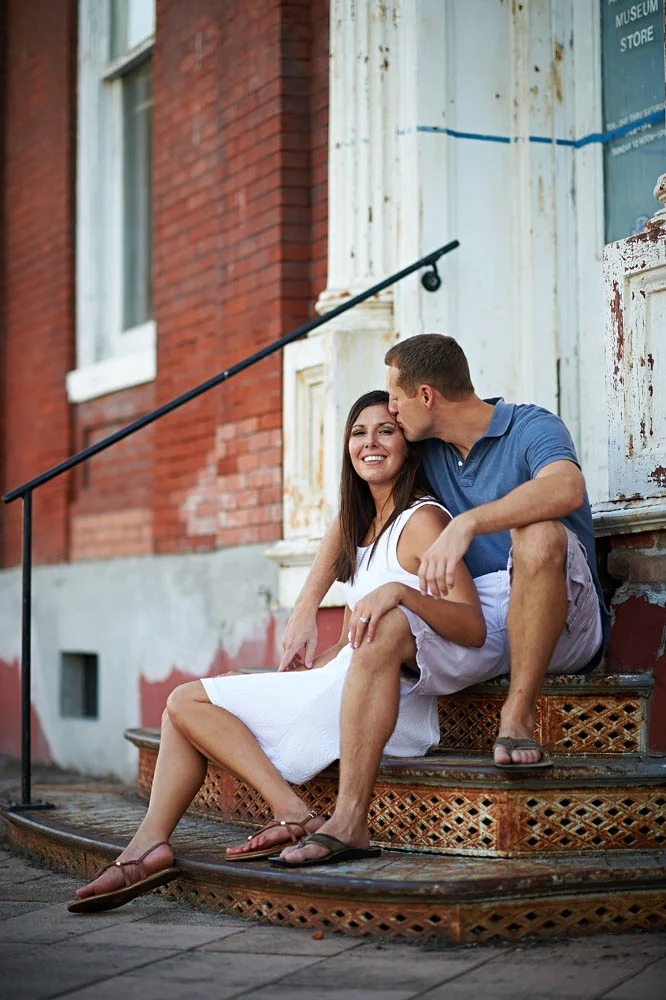 Engagement photos in Galveston, TX