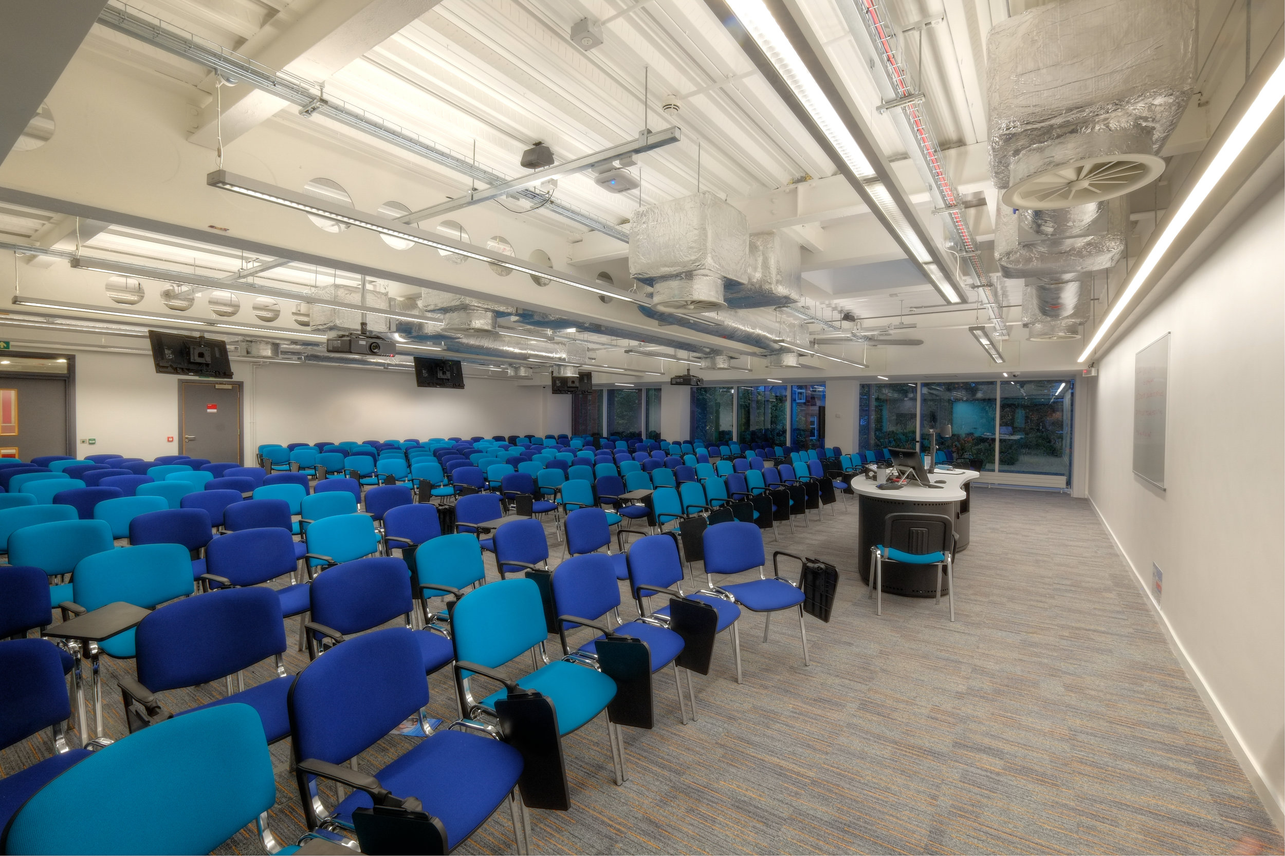 Bernard Crossland Building:  Lecture rooms 