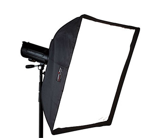 An example of a good value softbox from Lencarta .