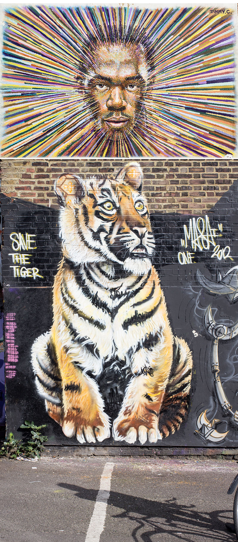 Two awesome pieces in the yard off Scalter Street.