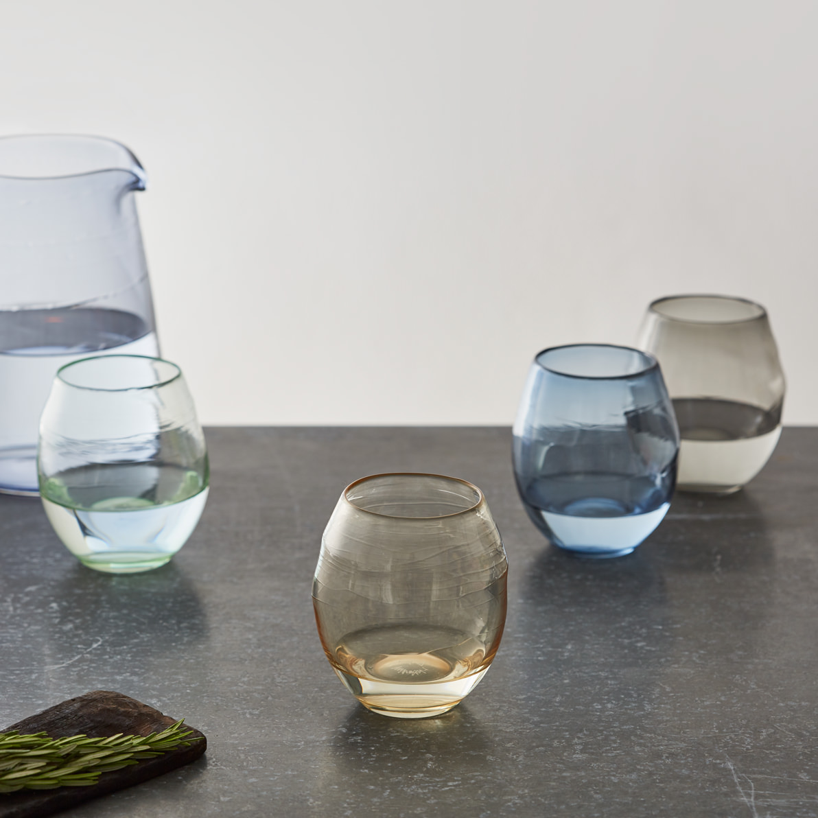 Michael Ruh Glass Tumblers