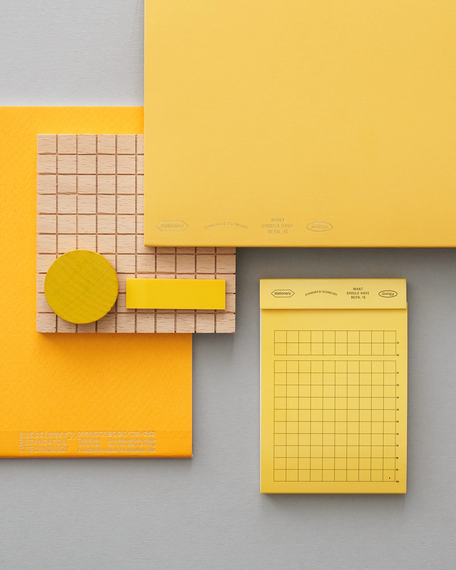 Stalogy Stationery Yellow layout