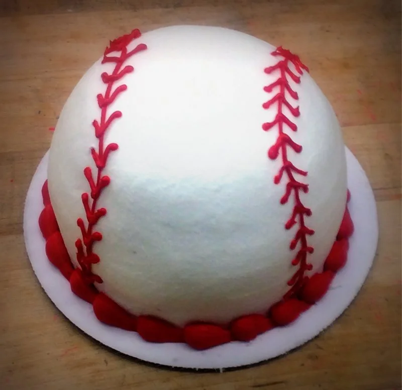 Baseball Petite Cake