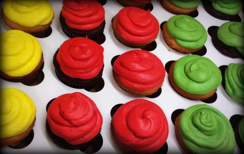 Smooth Iced Cupcakes