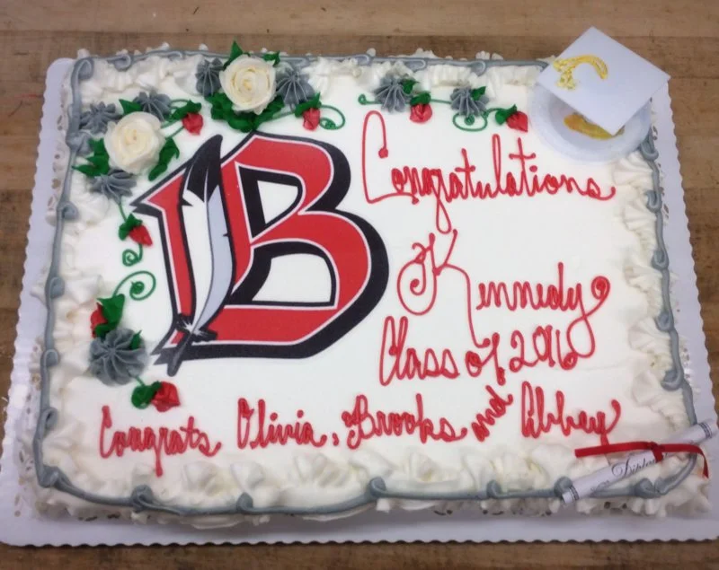 Graduation Cake with Photoscan