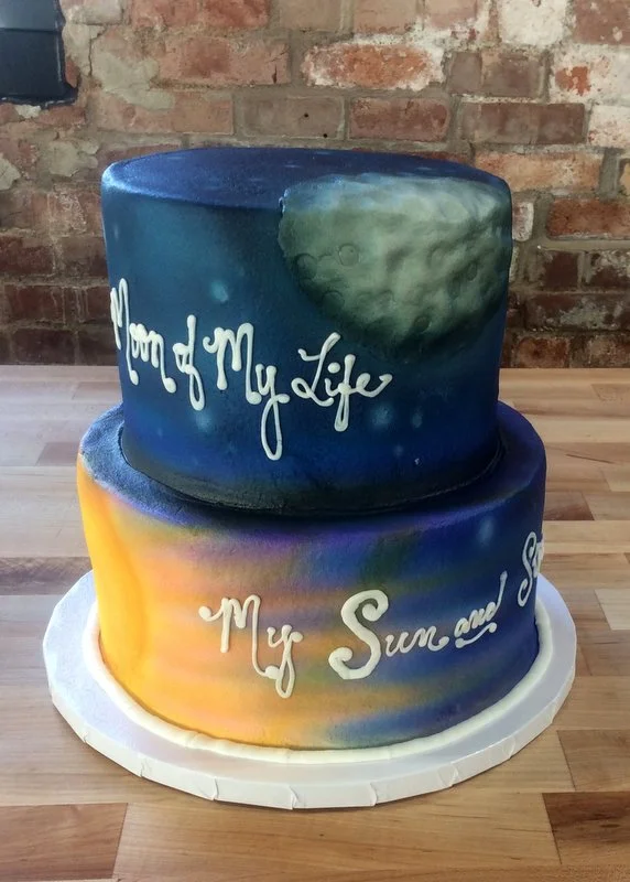 Moon of My Life Party Cake