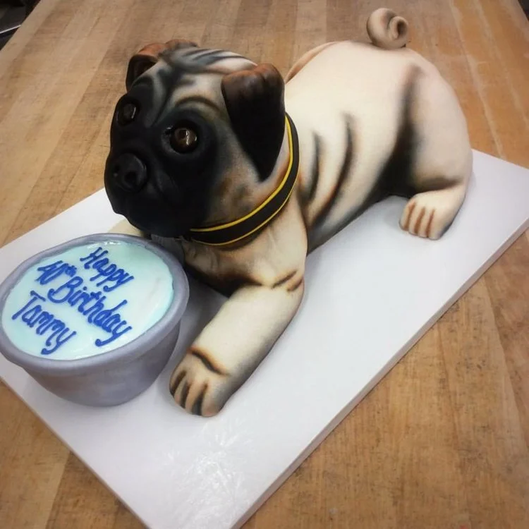 custom dog cakes