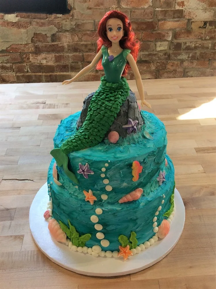 Little Mermaid Party Cake