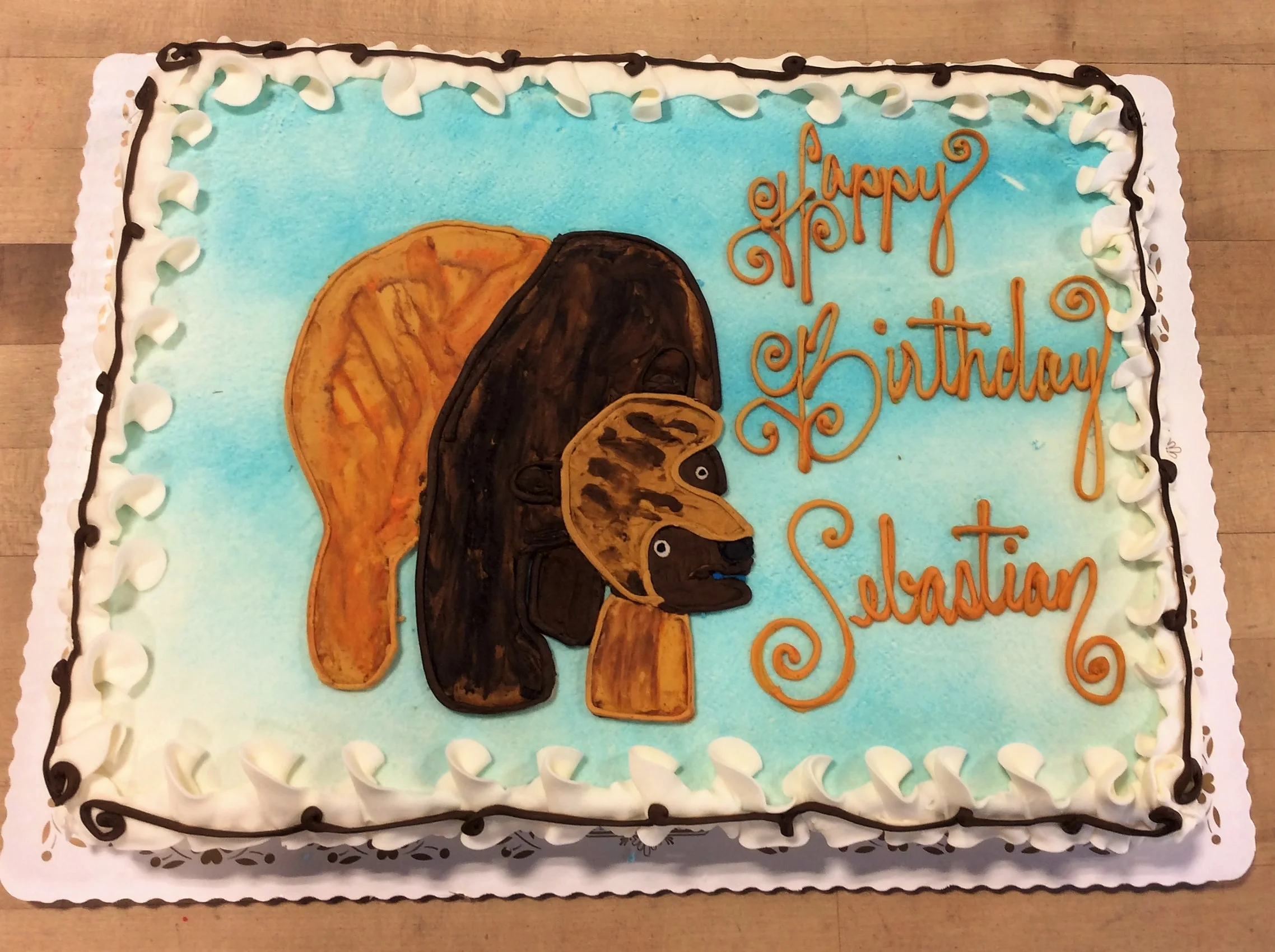 Brown Bear, Brown Bear Cake