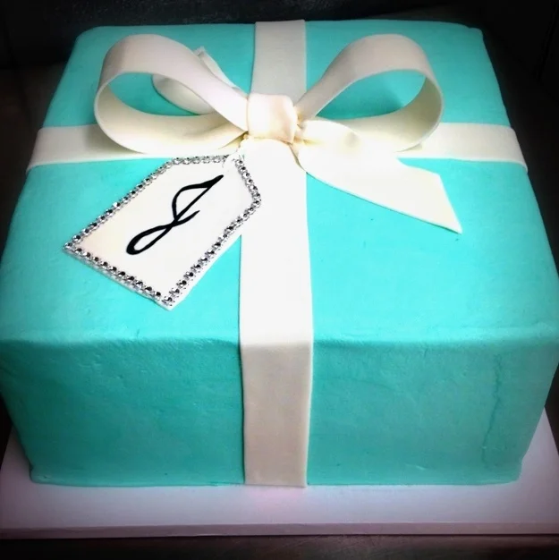 Tiffany Box with Tag and Bow