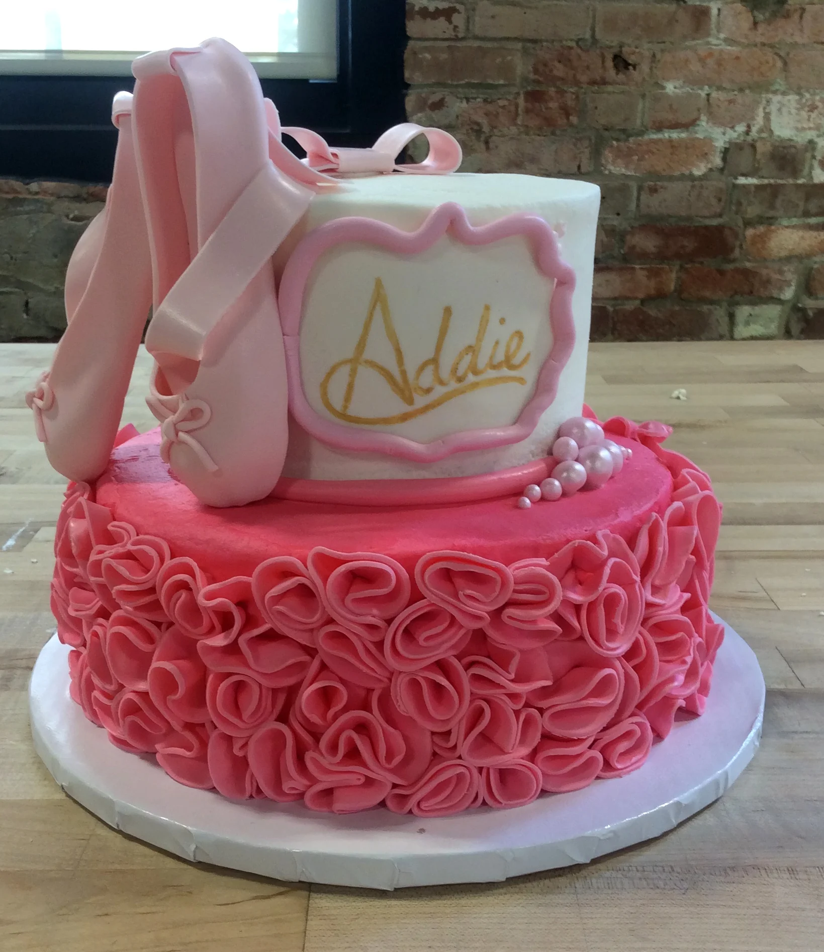 Ballet Slippers Party Cake