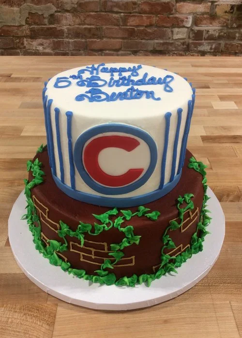 Cubs Wrigley Field Party Cake