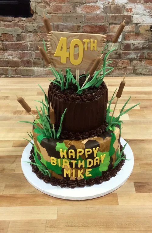 Hunting Party Cake