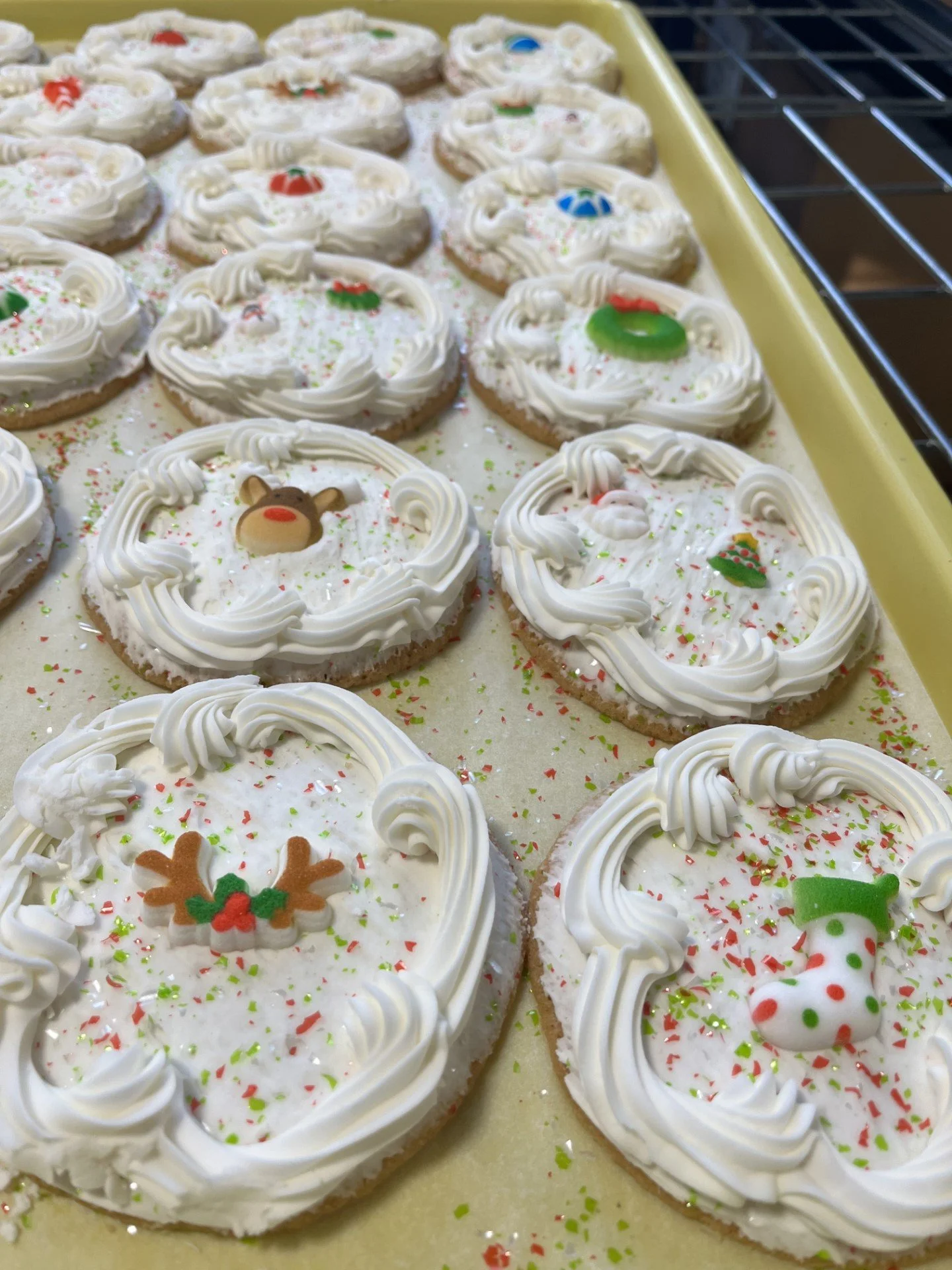 Special Border Sugar Cookies