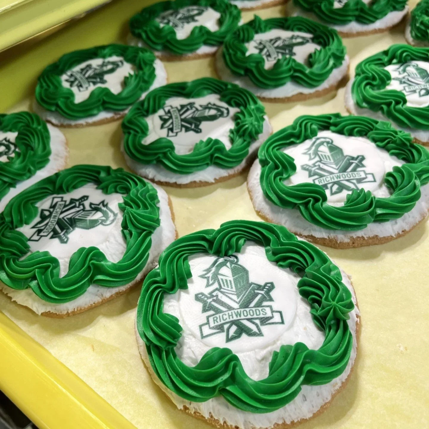 School Logo Photoscan Cookies