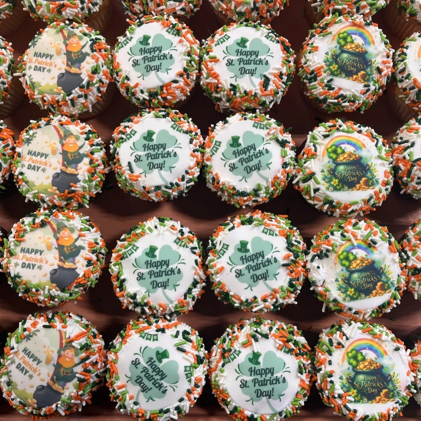 St. Patrick's Day Cupcakes (Seasonal)