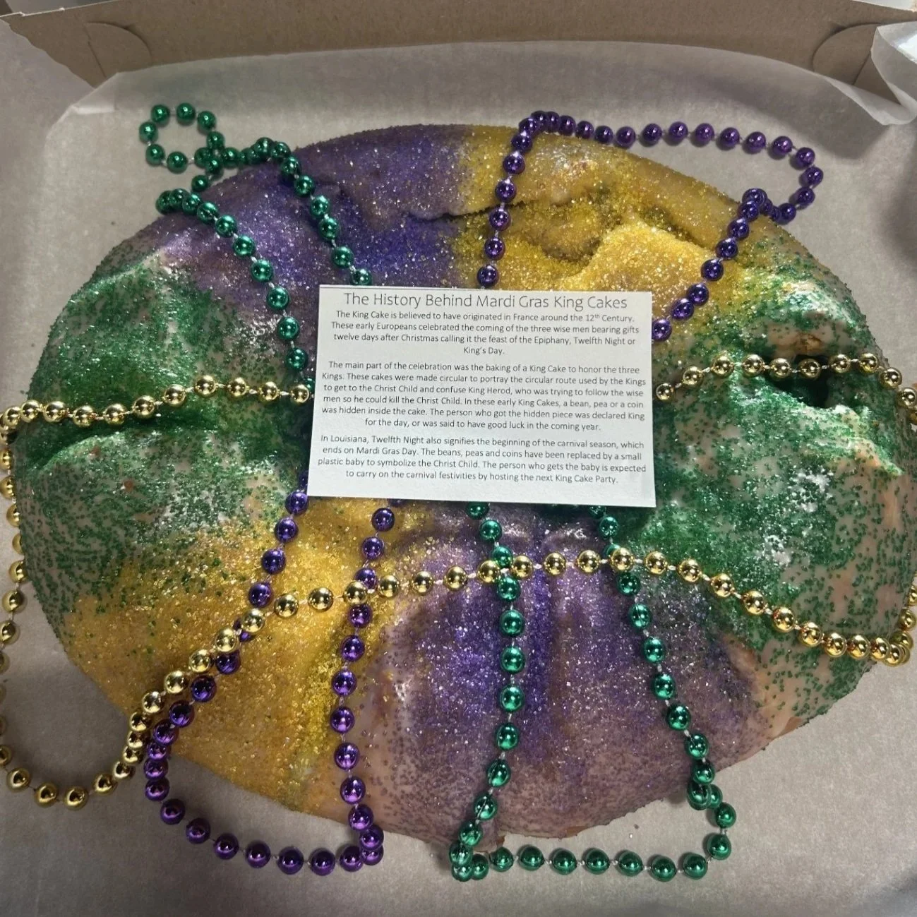 King Cake (Seasonal)