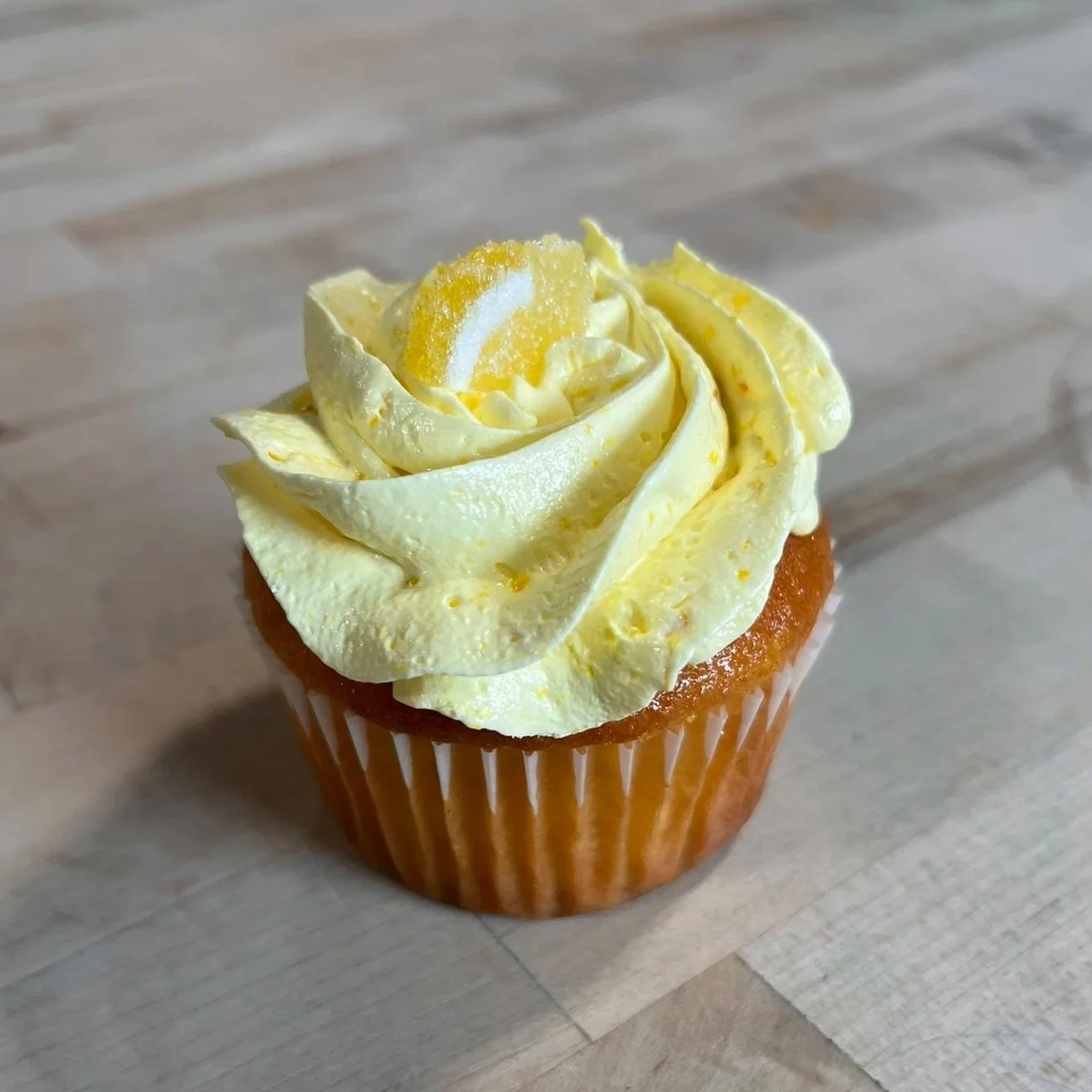 Lemon Cream Dessert Cupcakes