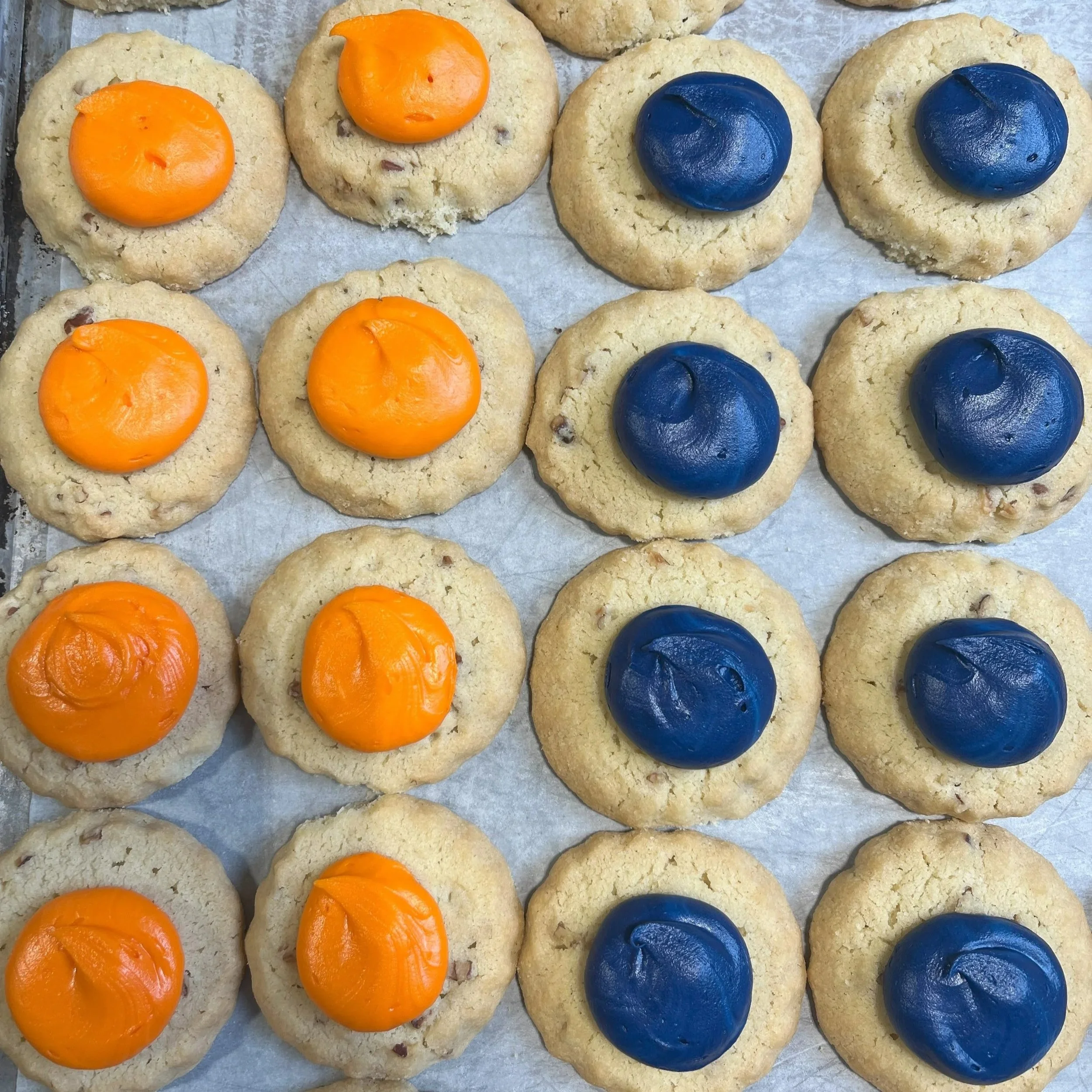 CUSTOM COLORS - Thumbprint Cookies